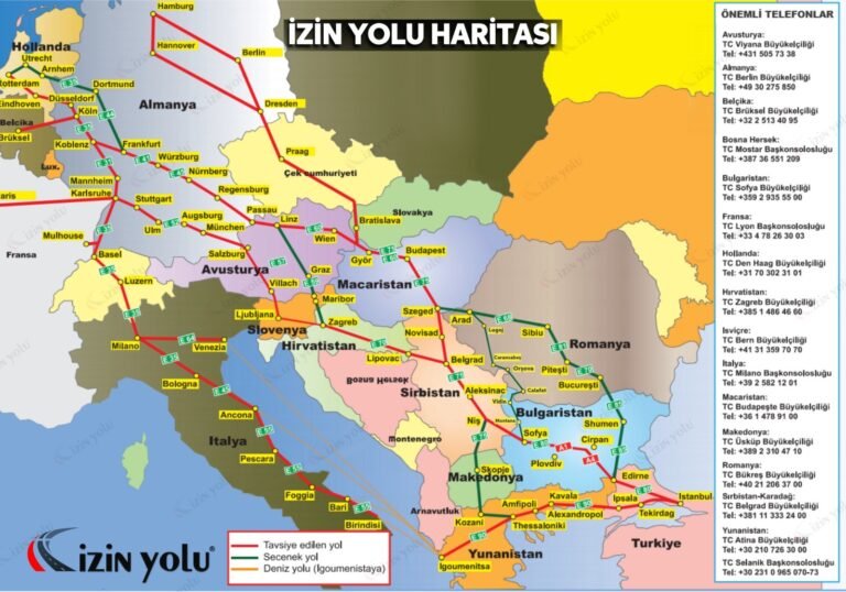 İZİN YOLU HARİTASI